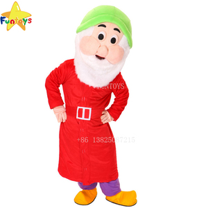 Funtoys CE les Sept Nains. Costume de mascotte de dessin animé de taille adulte pour l'événement de fête d'Halloween - Product Image 6