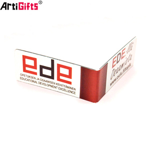 In bianco di Stampa In Metallo Logo Libro di <span class=keywords><strong>mark</strong></span> ,Souvenir Ologramma In Acciaio Inox Coreano 3d Magnete Segnalibro - Product Image 2