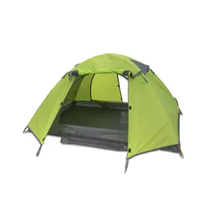 3-4 Person Two Layer Family Camping Tent multi function mountain tent