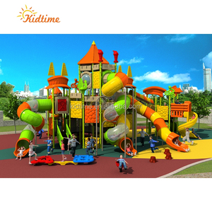 Plastic Slide Galvanized Metal Preschool Toddler Useful Outdoor Playground