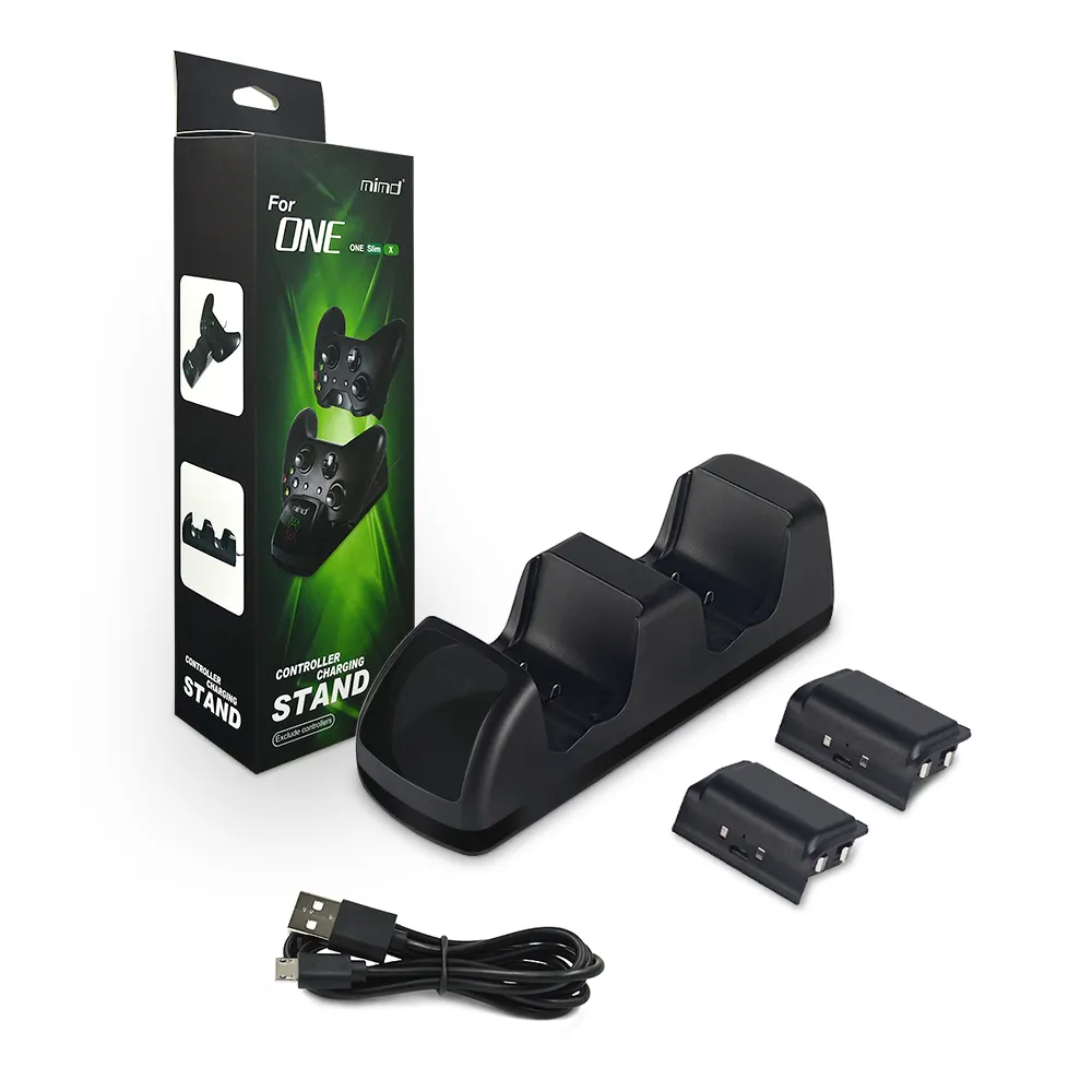 Hoge Kwaliteit Controller Batterij Oplader Dock Voor Xbox One/One X/One S Draadloze Controller