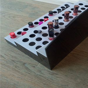 Tùy Chỉnh Lớn Màu Đen Tủ Acrylic Trang Điểm Son Môi <span class=keywords><strong>Display</strong></span> Đứng Mỹ Phẩm Son Môi Lipgloss <span class=keywords><strong>Display</strong></span> Chủ Cho Cửa Hàng - Product Image 6