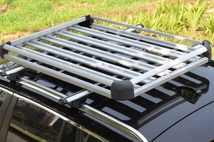 <span class=keywords><strong>Porte</strong></span>-bagages universel, panier de transport de cargaison sur le toit, en alliage d'aluminium, pour voiture tout-terrain, - Product Image 5