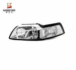 Auto Systeem Cobra Chrome Crystal Koplampen Gelden Toepassing Tod Mustang 1999-2004