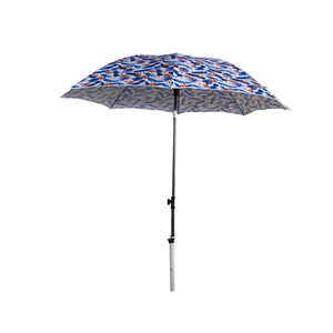 180 cm * 8 K portátil promocional al aire libre <span class=keywords><strong>a</strong></span> prueba de viento paraguas de playa para la publicidad - Product Image 1