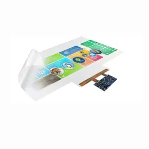 Transparante Interactieve Multi-touch Folie 17.6 Inch Nano Touch Film Zonneplek Waterdichte Explosieveilige Ondersteuning Aangepaste Grootte