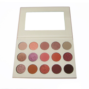 BeautyDom paleta de sombra de ojos 15 <span class=keywords><strong>colores</strong></span> altamente pigmentadas maquillaje sombra de ojos a prueba de agua caliente - Product Image 4