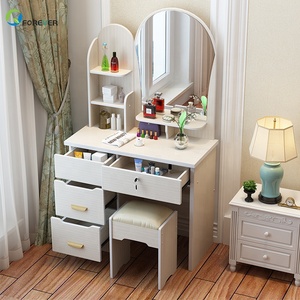 Basit Ekonomik Soyunma Dolabı Yatak Odası Soyunma makyaj masası - Product Image 2