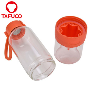 Hot Sale from fresh water flask 500ml glass cup for drink water lemon - Product Image 4