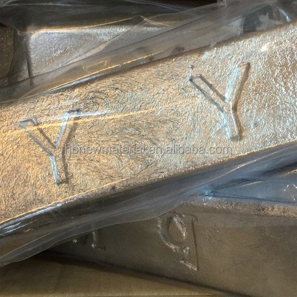 Мгр Магниевого сплава Иттрия слитка MgY10 MgY25 Mg30 MgY20 магния иттрия