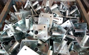 HDP gav hoặc eletro mạ kẽm tấm cơ sở giàn giáo phụ kiện cơ sở jack để điều chỉnh xây dựng hiệu chuẩn ngang - Product Image 6