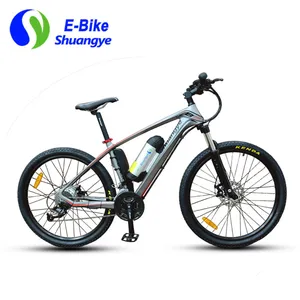 Bicicleta de Montaña eléctrica de imitación de fibra de carbono, 26"