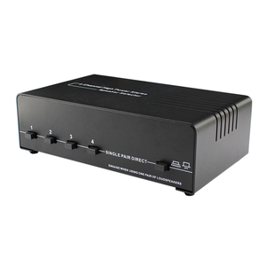 Đủ Cổ Phiếu Hot Bán 4-Kênh A/B Stereo Âm Thanh Loa Chuyển Đổi Selector W/Điều Khiển Âm Lượng - Product Image 5