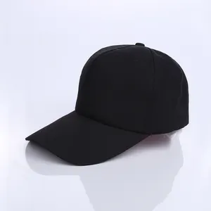 YUEXING muestra gratis P501 logotipo personalizado de color barato 5 paneles gorra de béisbol sombreros