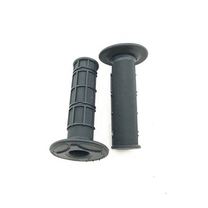 Poignées Demi-gaufre <span class=keywords><strong>MX</strong></span> en Caoutchouc Souple de 22mm et 7/8 Pouces pour Motocross <span class=keywords><strong>Dirt</strong></span> Pit Pocket <span class=keywords><strong>Mini</strong></span> <span class=keywords><strong>Bike</strong></span> Off Road - Product Image 2