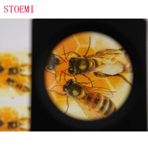Складной льняной тестер STOEMI 1587S 8X/тканевое инспекционное увеличительное стекло (лупа для текстиля) с пластиковой рамкой - Product Image 5