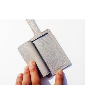 2019 nuevo diseño personalizado suave cuero vintage hecho a <span class=keywords><strong>mano</strong></span> Etiquetas de <span class=keywords><strong>equipaje</strong></span> de avión - Product Image 4
