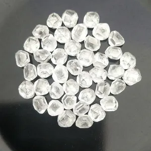 Fornecedor chinês para diamantes áspero hpht cvd, preço de diamante de carat 1