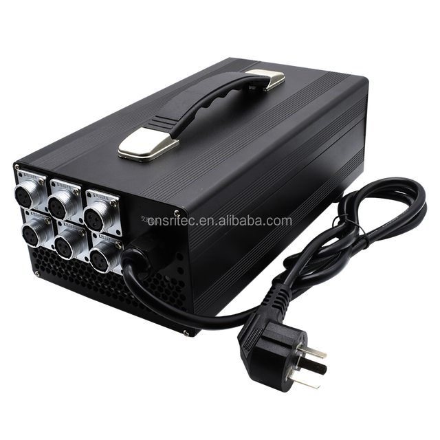 Factory 12v 100a / 24v 60a / 36v 40V / 48v 30a Battery Charger for Lithium / Lifepo4 / Lead Acid Batteries