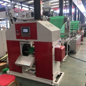 Fully Automatic Threading-rolling Drawstring Plastic Roll Trash bag Garbage bag Making Machine Price