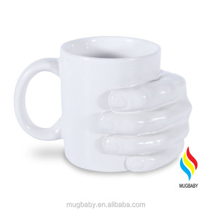 OEM Creative <strong>Middle</strong> <strong>Finger</strong> Wholesale Ceramic <strong>Mugs</strong> Travel Coffee <strong>Mug</strong> - Product Image 5