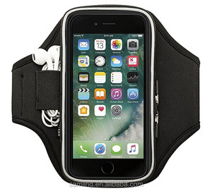 AliBaba en español unisex velcro brazalete deportivo estiramiento caja del brazalete negro para iPhone iPod nano 6 - Product Image 1