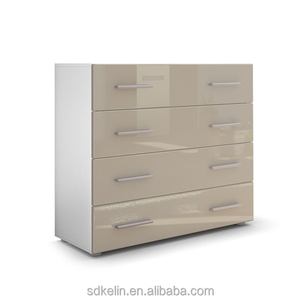 <span class=keywords><strong>Cassettiera</strong></span> Moderna in Legno Massello per <span class=keywords><strong>Soggiorno</strong></span> con Finitura Lucida - Product Image 5