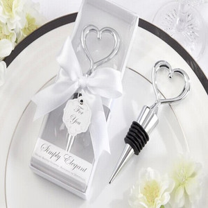 popular <span class=keywords><strong>en</strong></span> forma de corazón caliente venta de vino tapón de la botella <span class=keywords><strong>para</strong></span> boda regalo del favor de - Product Image 1