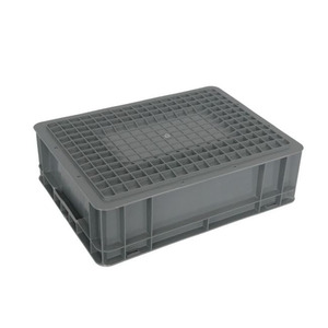 Durable 400*300*120mm EU Plastic Solid Logistics Storage Box Recyclable <strong>Stackable</strong> <strong>Crate</strong> - Product Image 4