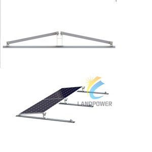 Montage de panneau solaire, triangle réglable à pré-assemblage pour panneau solaire, installation de système d'énergie, est/est/West - Product Image 6