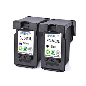 Heißer Verkauf Baisine Premium Tinten strahl drucker Tinten patrone PG 540XL CL 541XL Hohe Ausbeute Vivid Farb tinten patrone PG-540XL CL-541XL