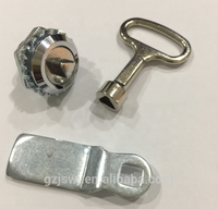Serrure de tiroir de boîte aux lettres moderne en alliage de zinc de haute sécurité et de haute qualité