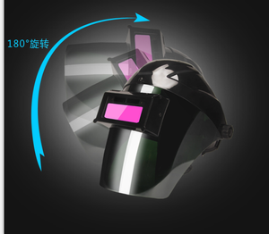 Casco de Soldadura de Oscurecimiento Automático de Alta Calidad con Energía Solar, Función de Pulido, Sensibilidad de 1/25000s, Batería de Litio, 3 Años de Duración - Product Image 4