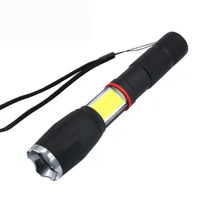 2018 New Model High Power G700 LED Torch Light With COB Light Tactical Flashlight