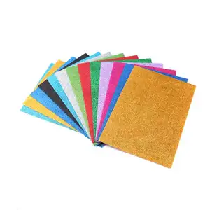 Gold supplier glitter cardstock paper craft