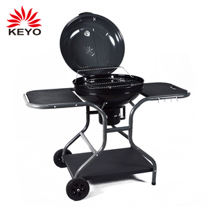 <span class=keywords><strong>KEYO</strong></span> 14/18/22 pouces Barbecue Barbecue en plein air métal acier charbon de bois BBQ bouilloire grilles - Product Image 2