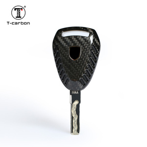 <span class=keywords><strong>Housse</strong></span> de clé de voiture en Fiber de carbone t-carbon pour <span class=keywords><strong>Porsche</strong></span> Boxster 911 <span class=keywords><strong>Cayman</strong></span> 3 accessoires d'intérieur de voiture de couverture de clé - Product Image 2