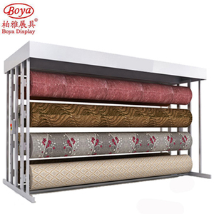 Debout libre papier peint tissu tapis présentoir en métal - Product Image 6