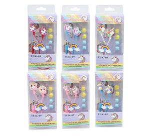 Tai Nghe Hoạt Hình Unicorn Series Mới Sáng Tạo Với Tai Nghe Trong Tai Mic - Product Image 1