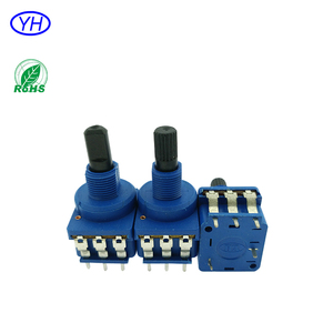 สวิตช์โพเทนชิโอมิเตอร์แบบ60A 1A 10K 50K 500K พร้อมใบรับรอง UL สำหรับหรี่และ R16R2S ไฟ - Product Image 6