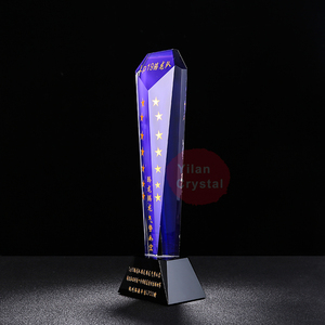 Sceau gravé personnalisé en cristal K9, tasse de Prix, bouclier en cristal, pour Grand Prix - Product Image 3