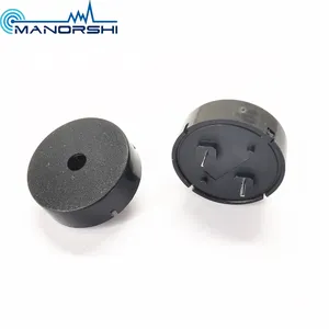 새로운 디자인 22*7mm 수동 핀 거리 10mm 피에조 부저 5V 전화 벨소리