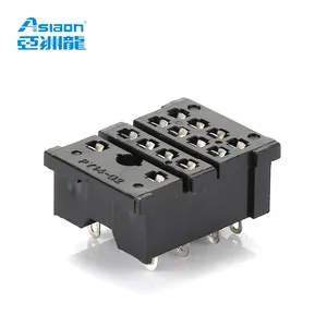 ASIAON China Wholesale 300VAC 7A Auto Relay Socket PYF14A