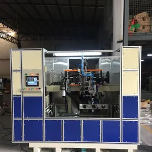 Máquina de fabricación de escobas de plástico Meixin, máquina de mechones de cepillo de nailon PP de lana, máquinas de cepillo automáticas CNC de 5 ejes para hacer escobas