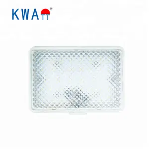 KWATT Factory High Quality High lumen Newest 12-24V 18LED Vehicle Caravan Cabin RV Rectangle LED interior ceiling Lights