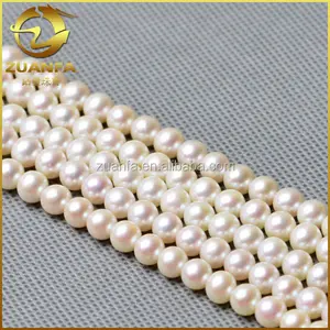 aaa优质朱集珍珠供应商8.0毫米淡水天然栽培珍珠