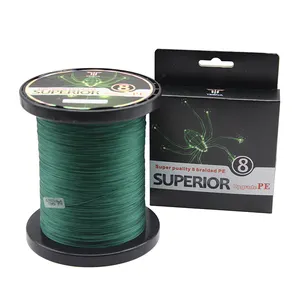 500m - 2000m spool 8 vertente linha de pesca longa 8 10 20 30 40 60LB