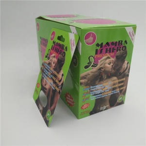 Nam Enhancement Pills Capsule Bao Bì Xanh Mamba / Black Mamba / Mamba 7K Thẻ Giấy Vỉ - Product Image 4