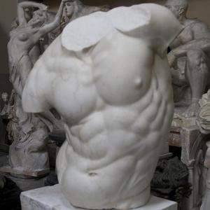 <span class=keywords><strong>Escultura</strong></span> de torso de Gaddi de mármol para decoración interior personalizada - Product Image 1