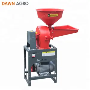 DAWN AGRO Small Automatic Rice Wheat Flour Mill Machine Grinding Turmeric Chili for Home Use